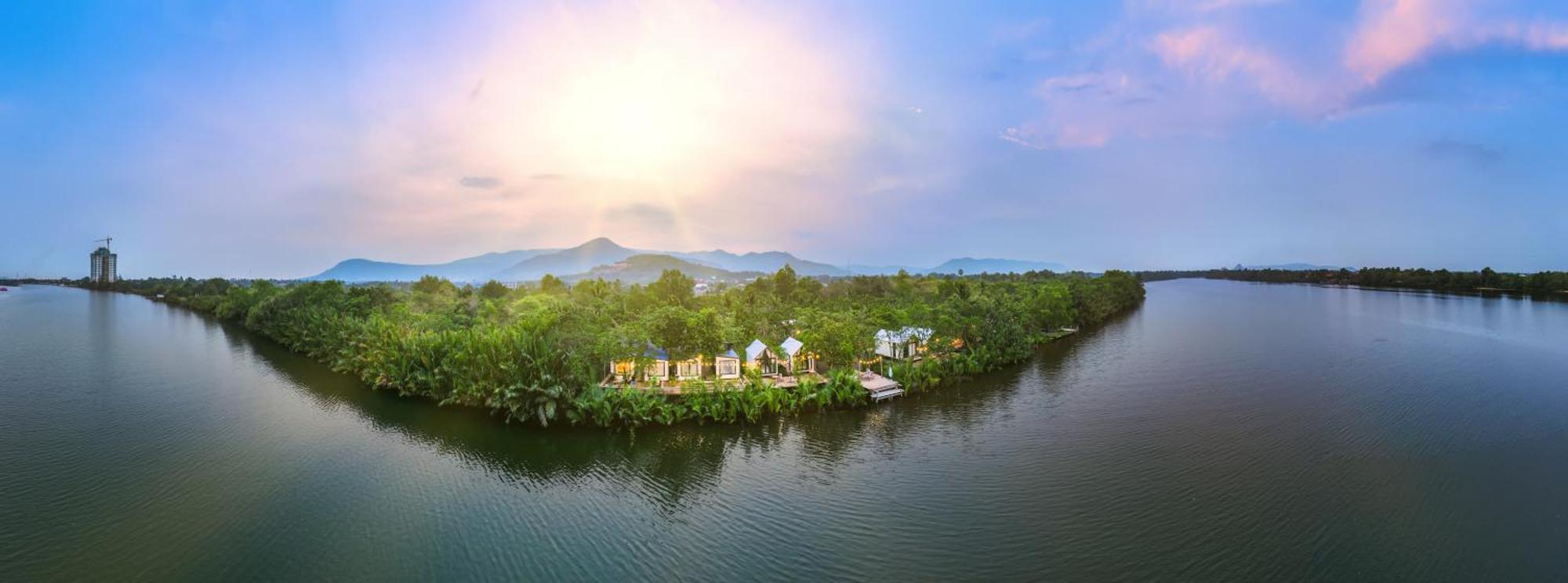 Kampot Riverfront Boutique Esterno foto