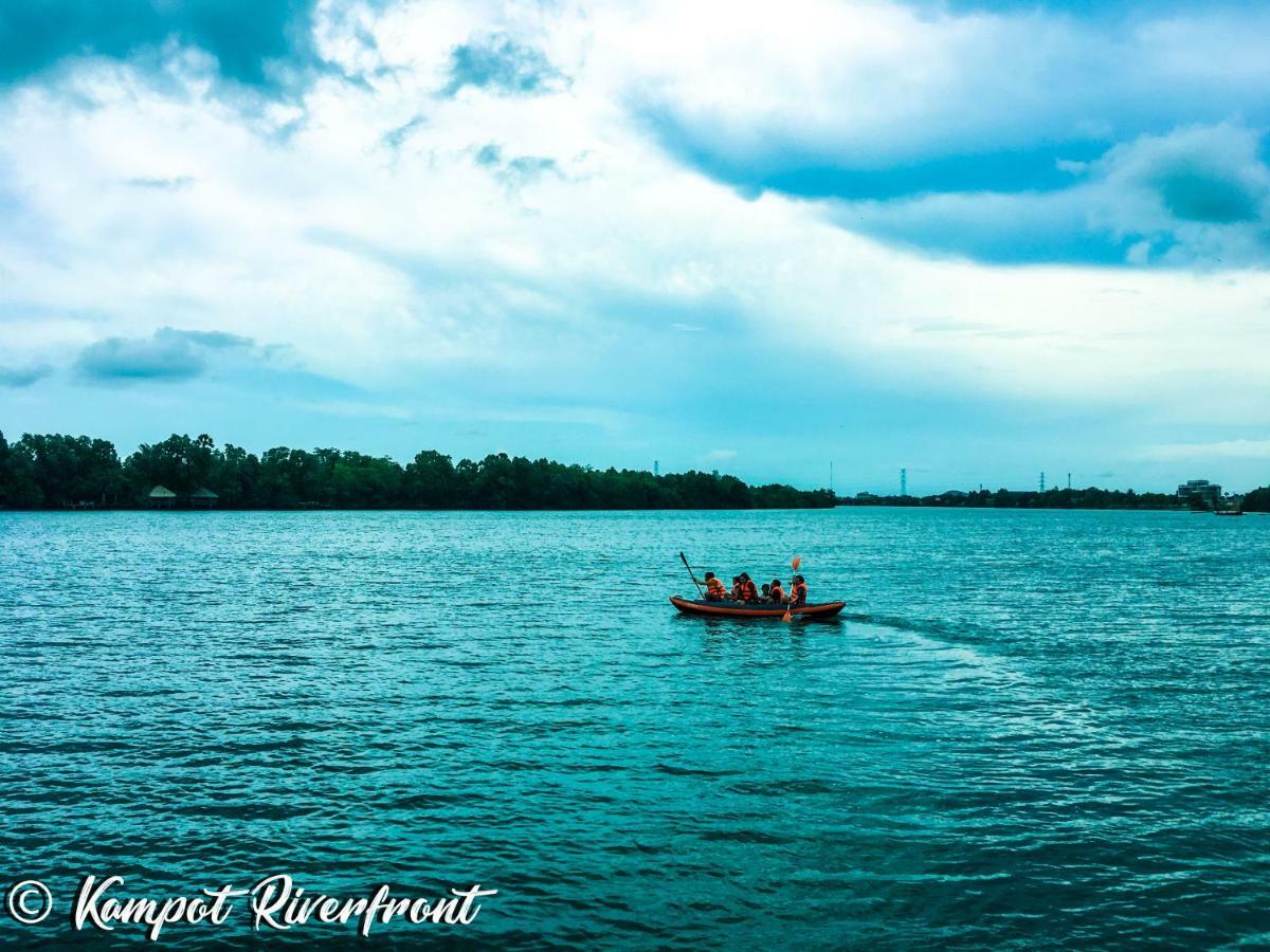 Kampot Riverfront Boutique Esterno foto