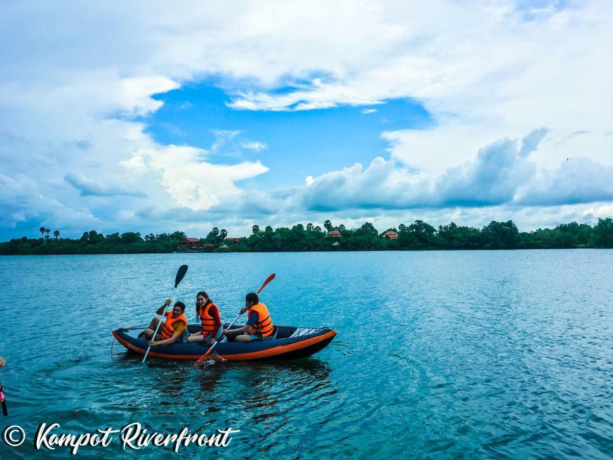 Kampot Riverfront Boutique Esterno foto