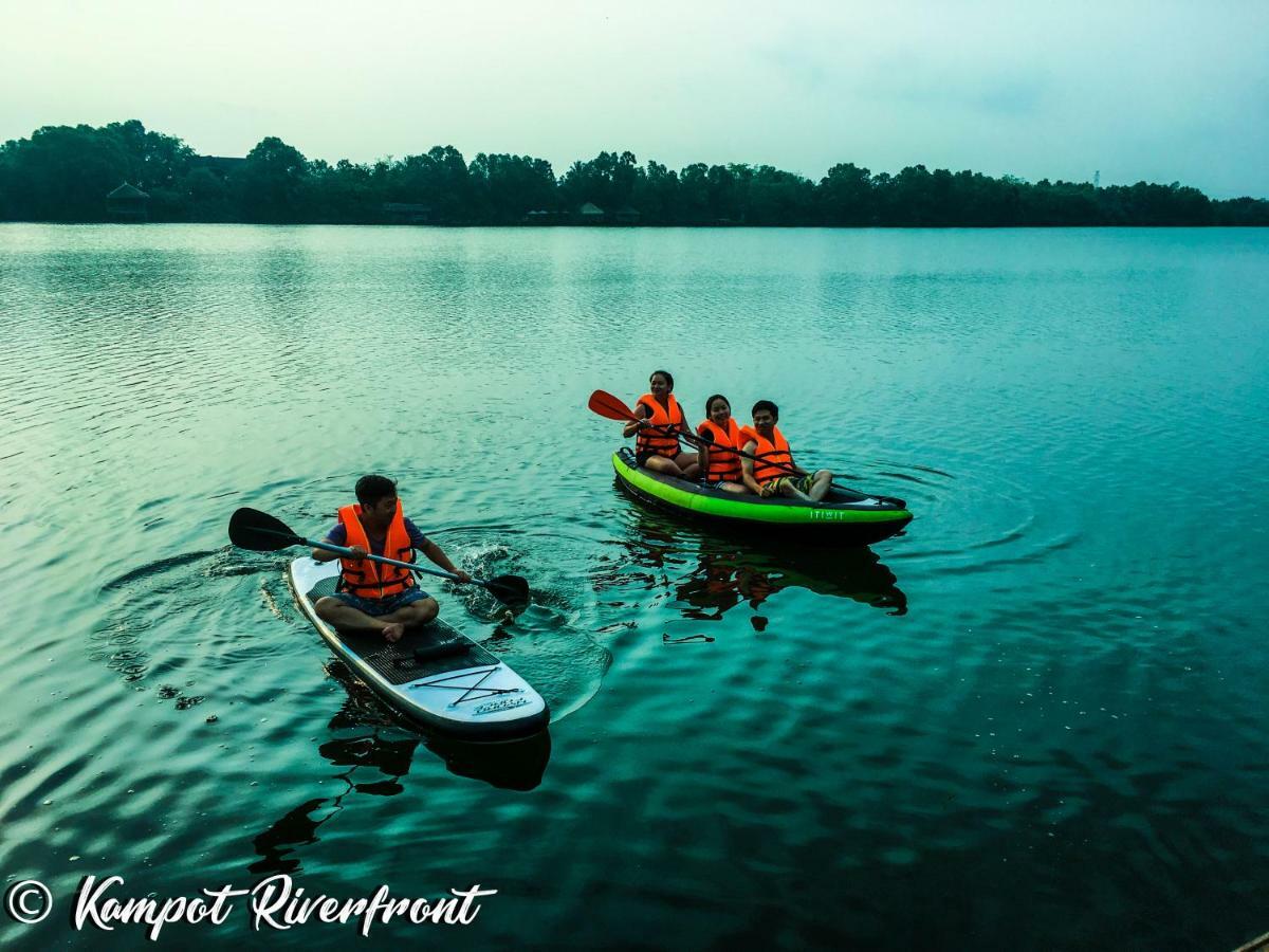 Kampot Riverfront Boutique Esterno foto