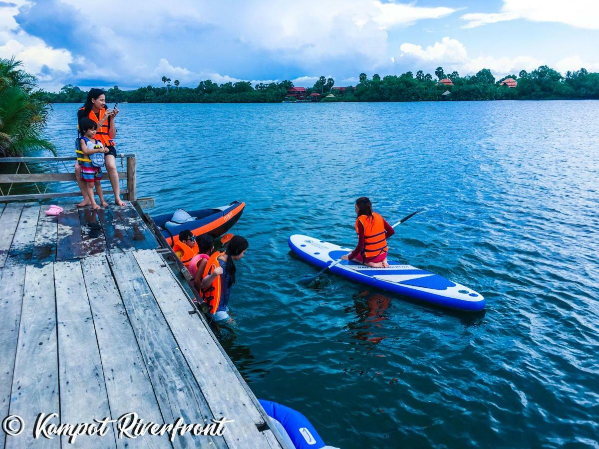 Kampot Riverfront Boutique Esterno foto
